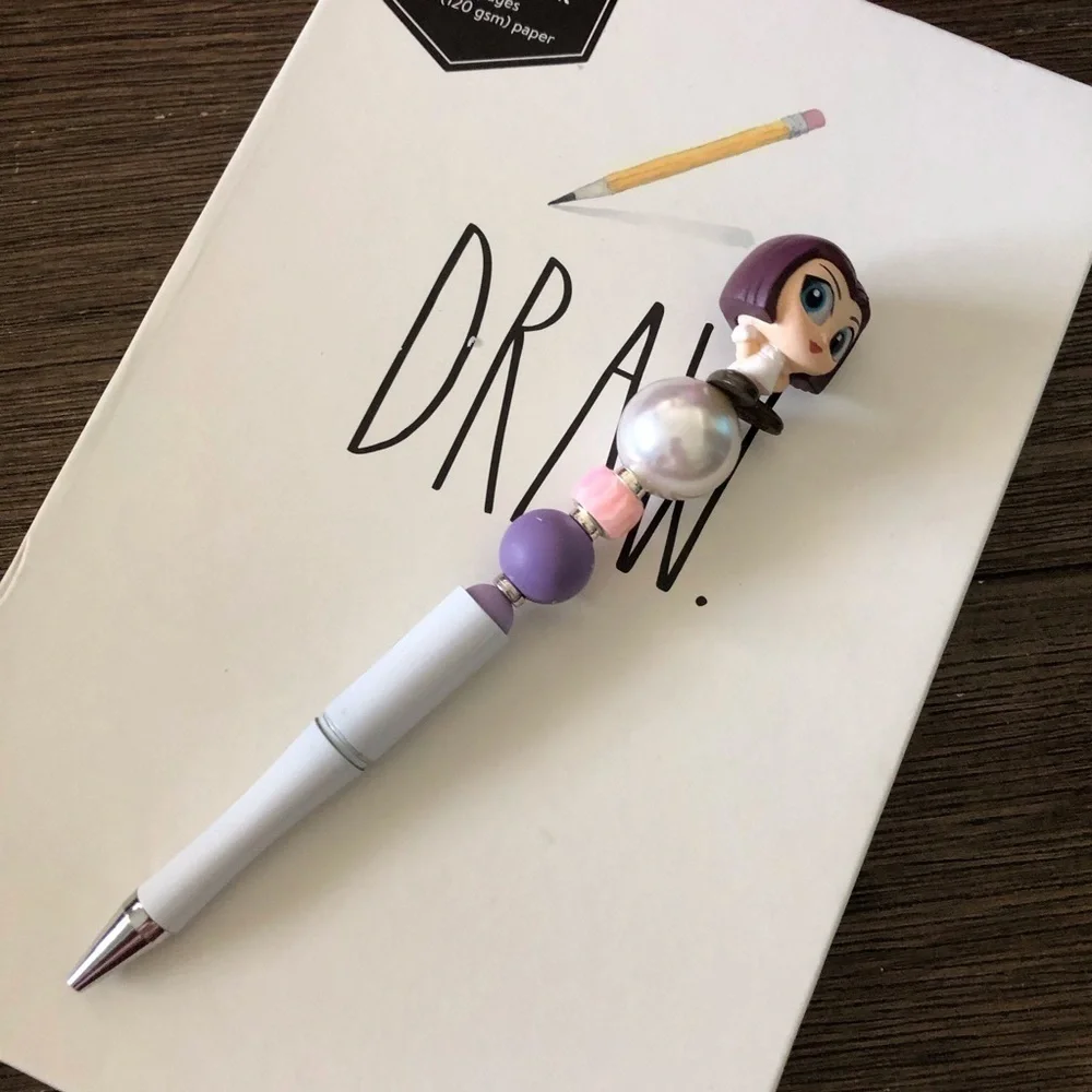 Disney Doorables: Ratatouille: Colette Tatou handmade beaded pens